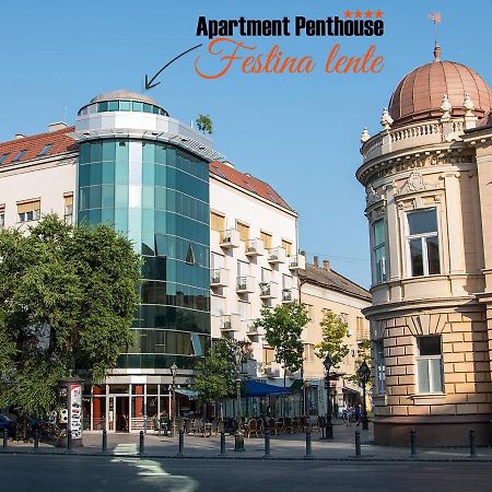 Apartment Penthouse Festina Lente Sombor Extérieur photo